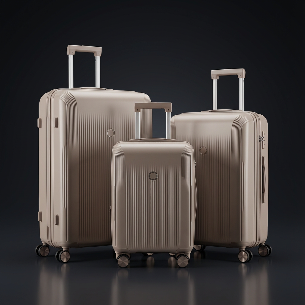 3-Piece Expandable Luggage Set (20” / 24” / 28”) – TSA Approved