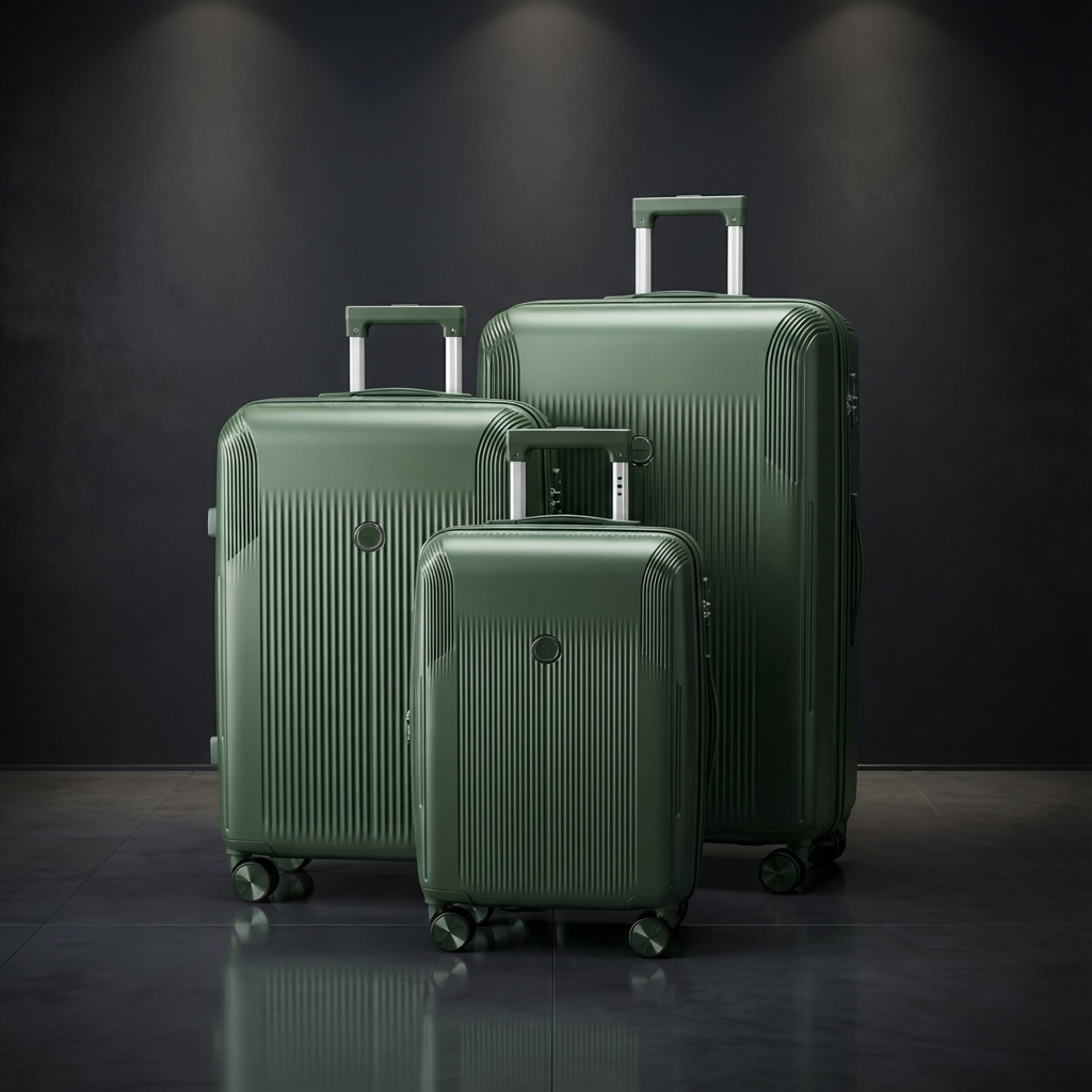 3-Piece Expandable Luggage Set (20” / 24” / 28”) – TSA Approved