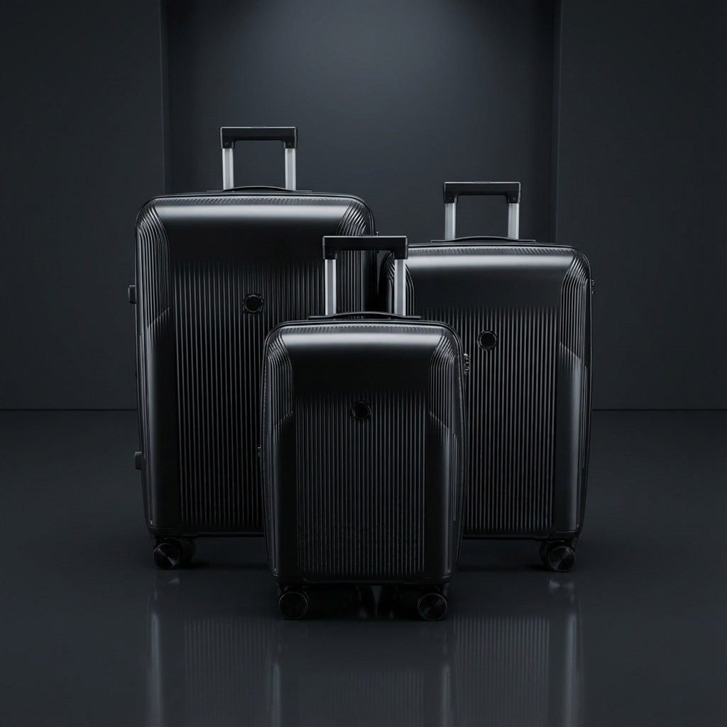 3-Piece Expandable Luggage Set (20” / 24” / 28”) – TSA Approved